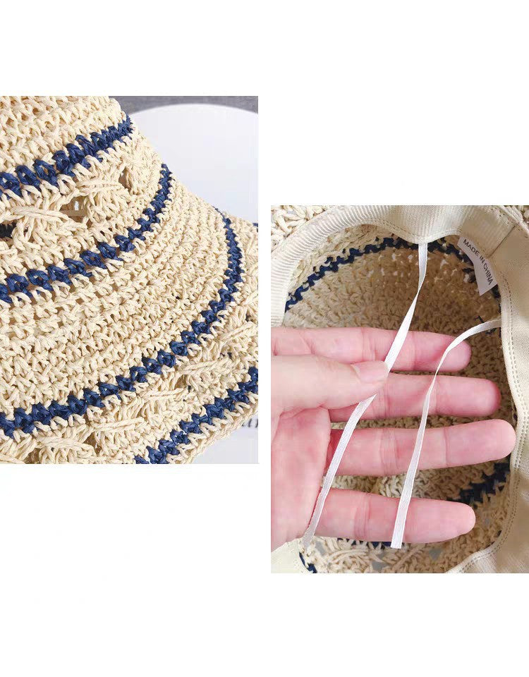Straw Bucket Hat