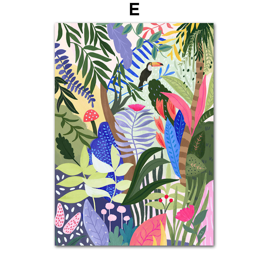 B. Jungle Dreams on Canvas