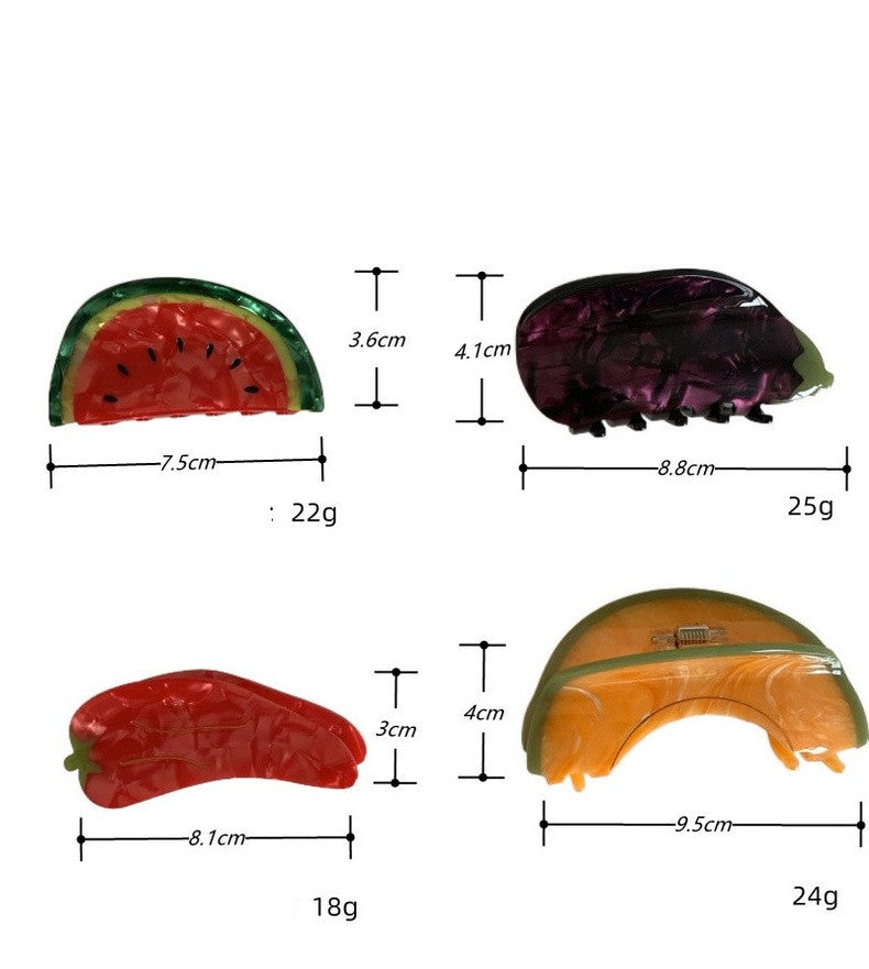 Fruity Claw Clips