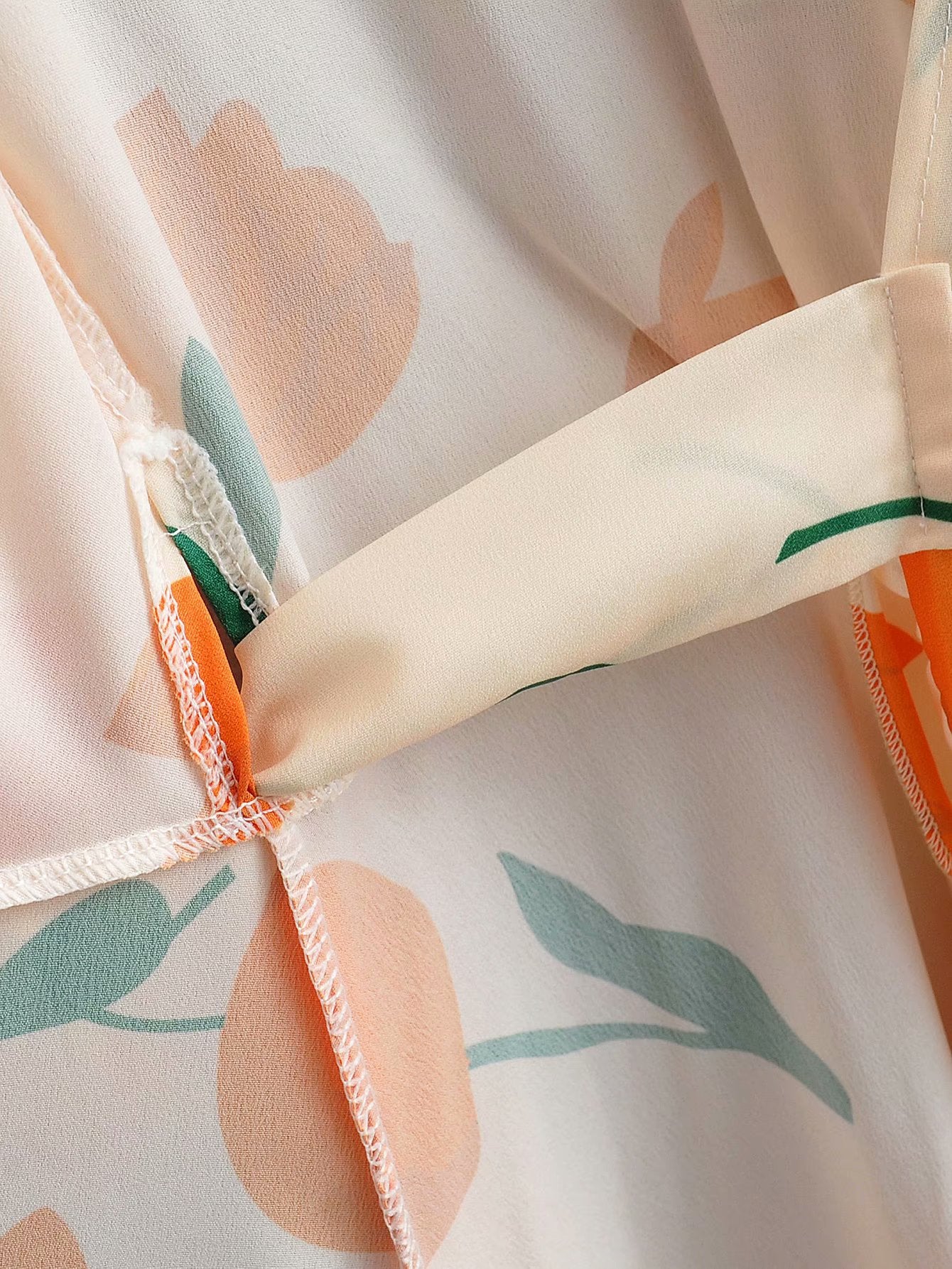 Tangerine Tulips Dress