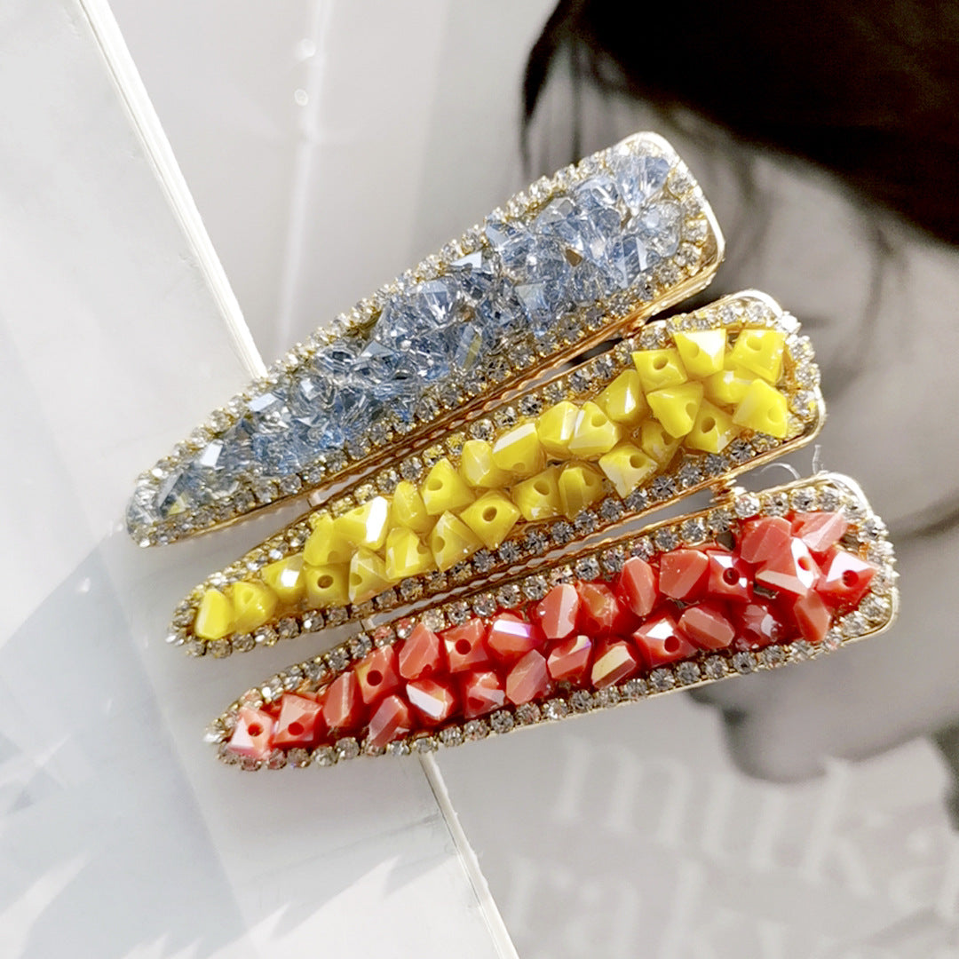 Beaded Cluster Barette
