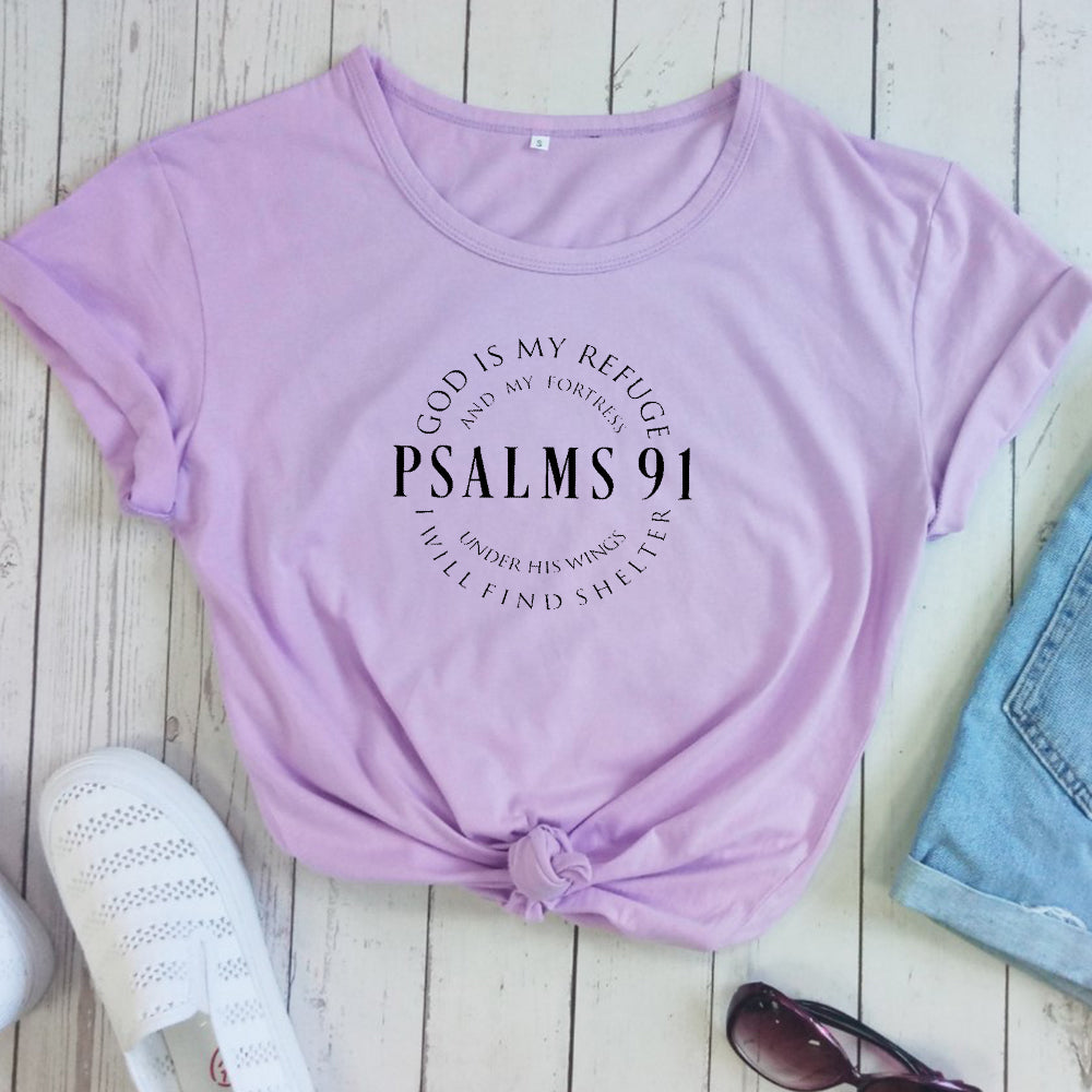 God Is My Refuge T-shirt