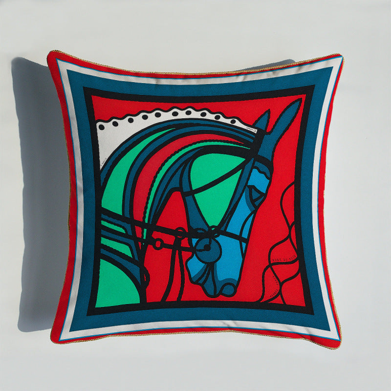 Horse Decorative Throw Pillow