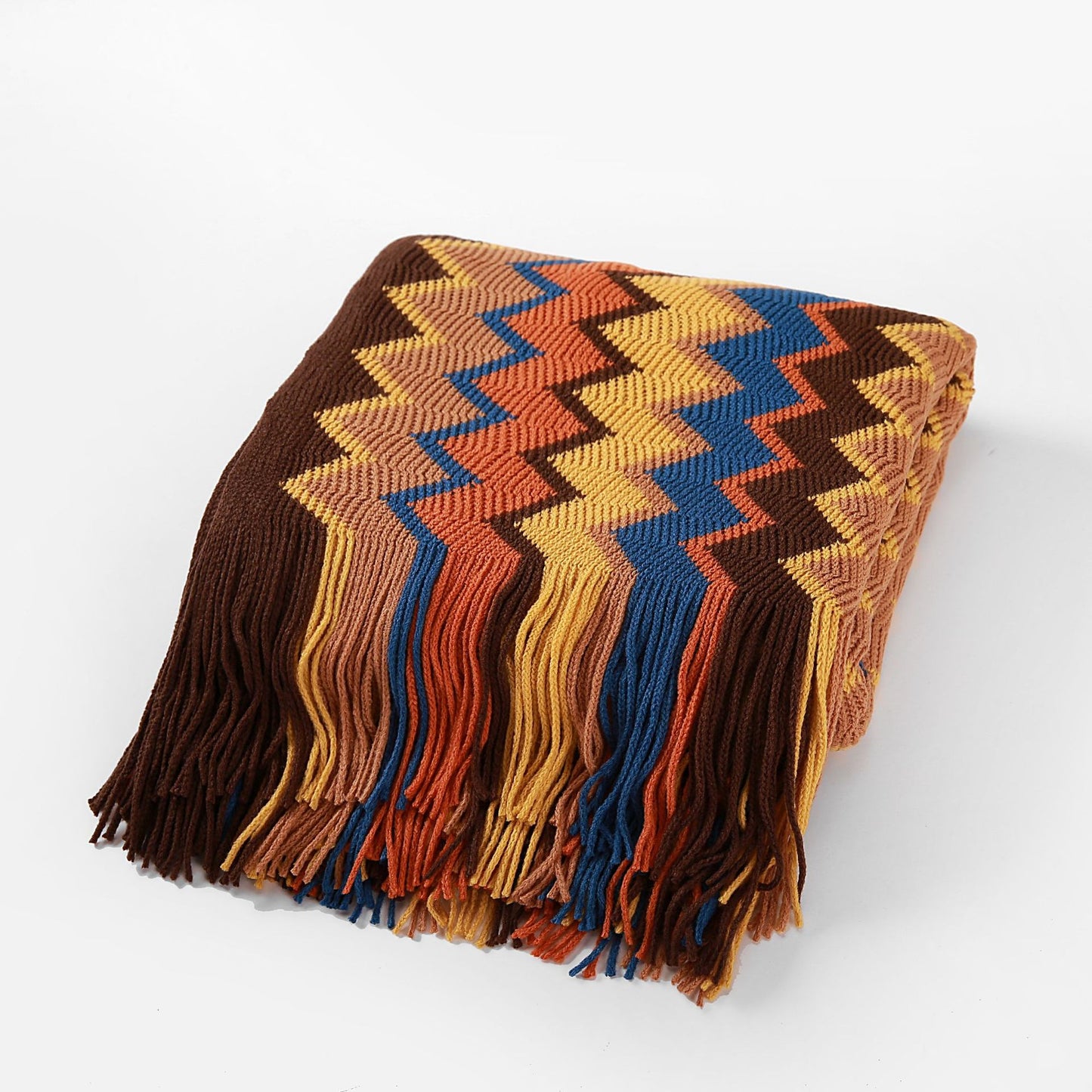 Multicolor ZigZag Blanket