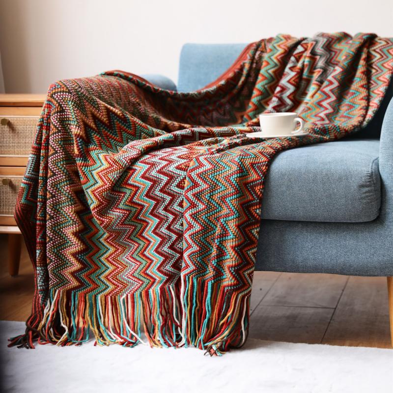 Multicolor ZigZag Blanket