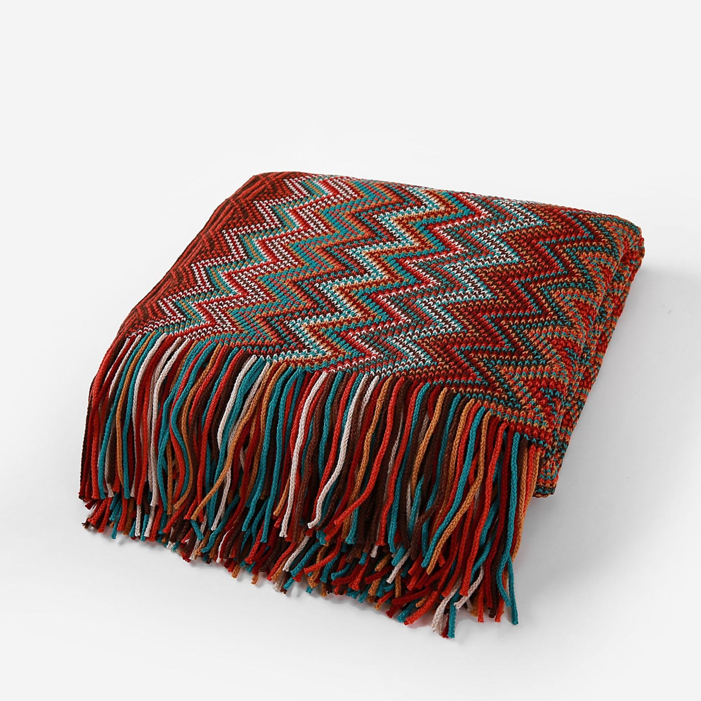 Multicolor ZigZag Blanket