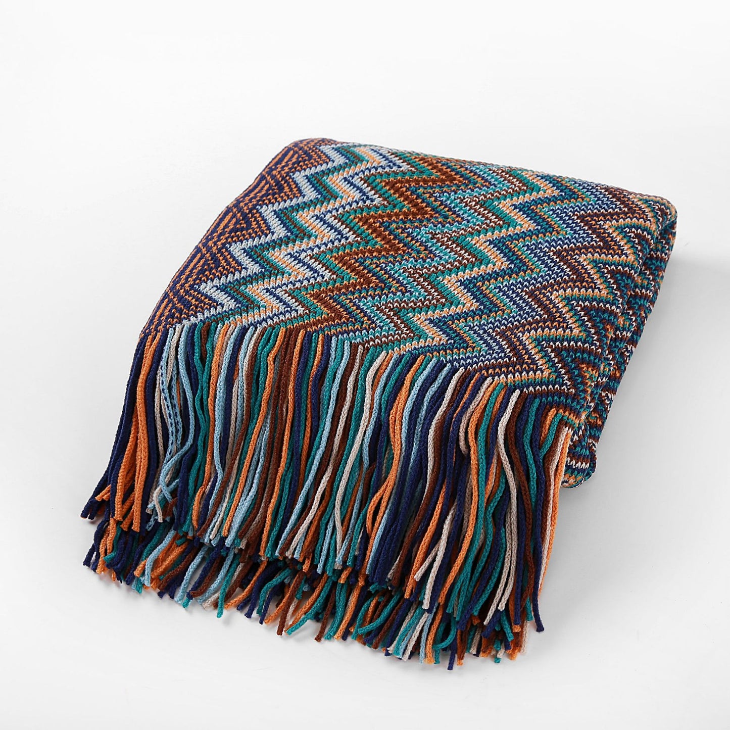 Multicolor ZigZag Blanket
