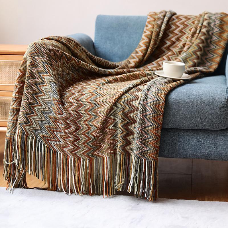 Multicolor ZigZag Blanket