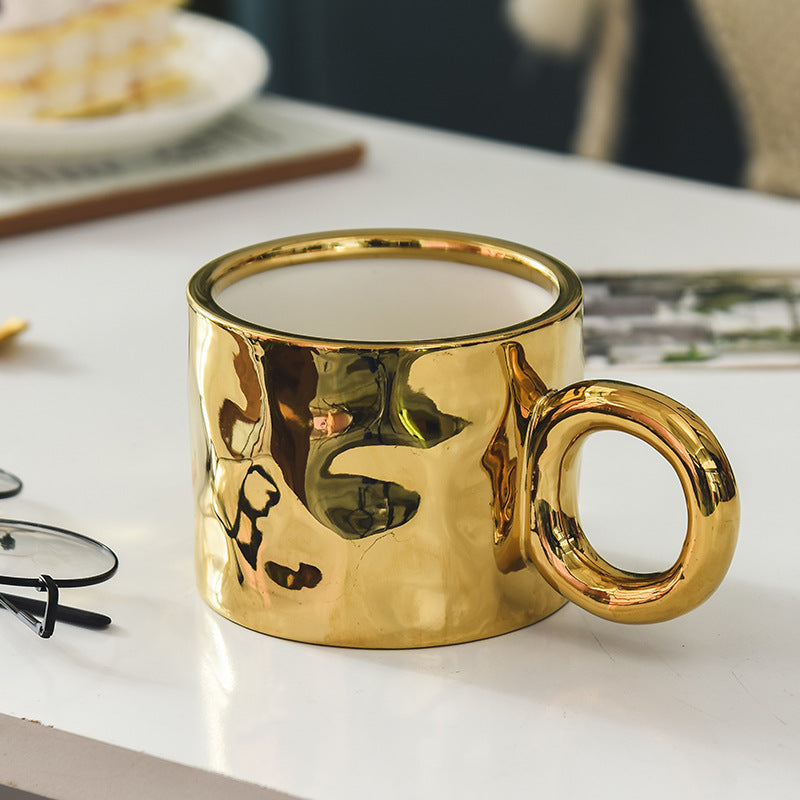 Dented Ombré Coffee Cup
