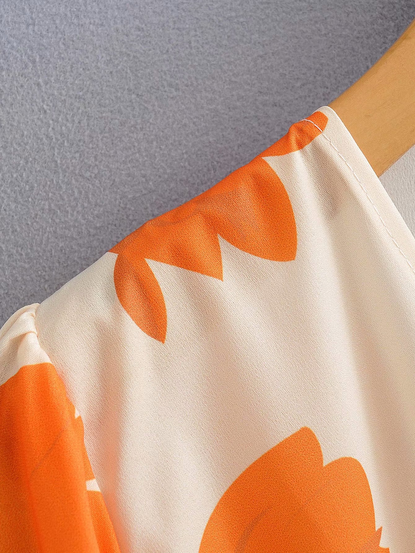 Tangerine Tulips Dress