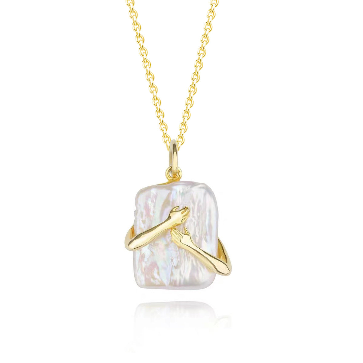 Embrace Pearl Necklace
