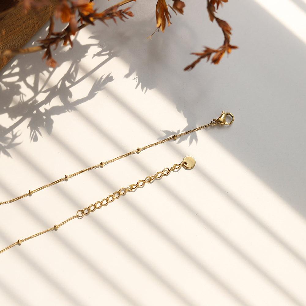 Golden Bow Necklace