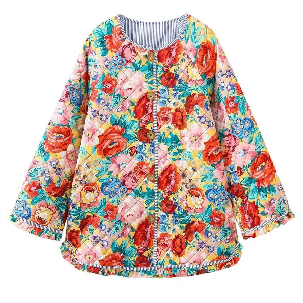 Everlasting Bloom Quilted Coat