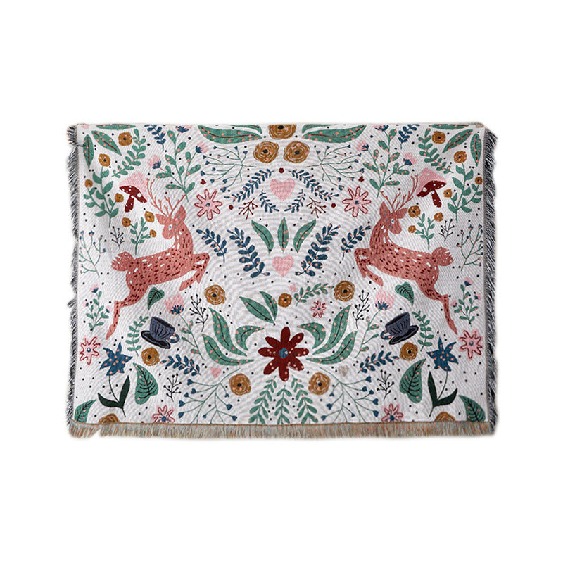 Whimsical Winter Frolic Blanket