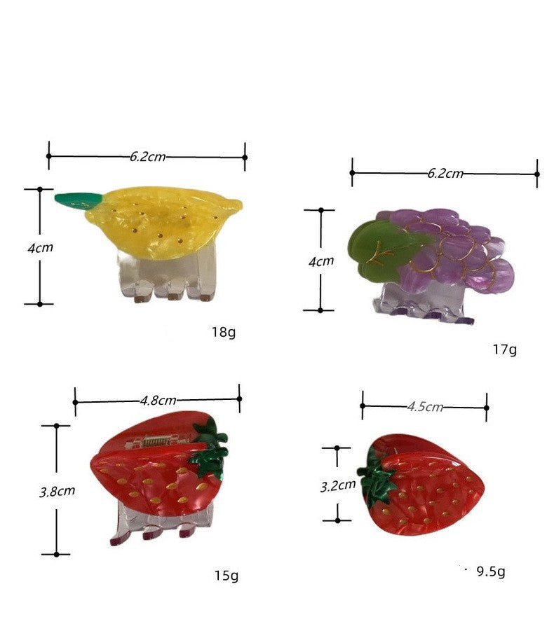 Fruity Claw Clips