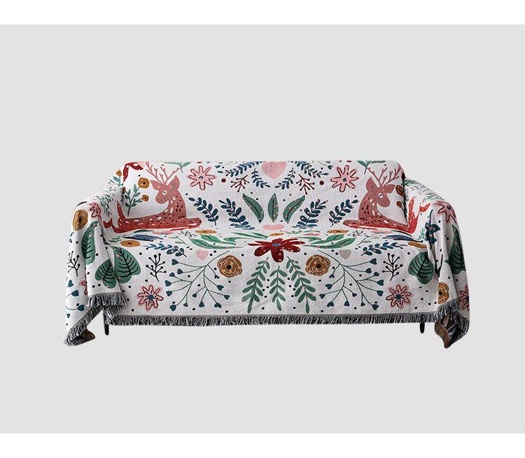 Whimsical Winter Frolic Blanket