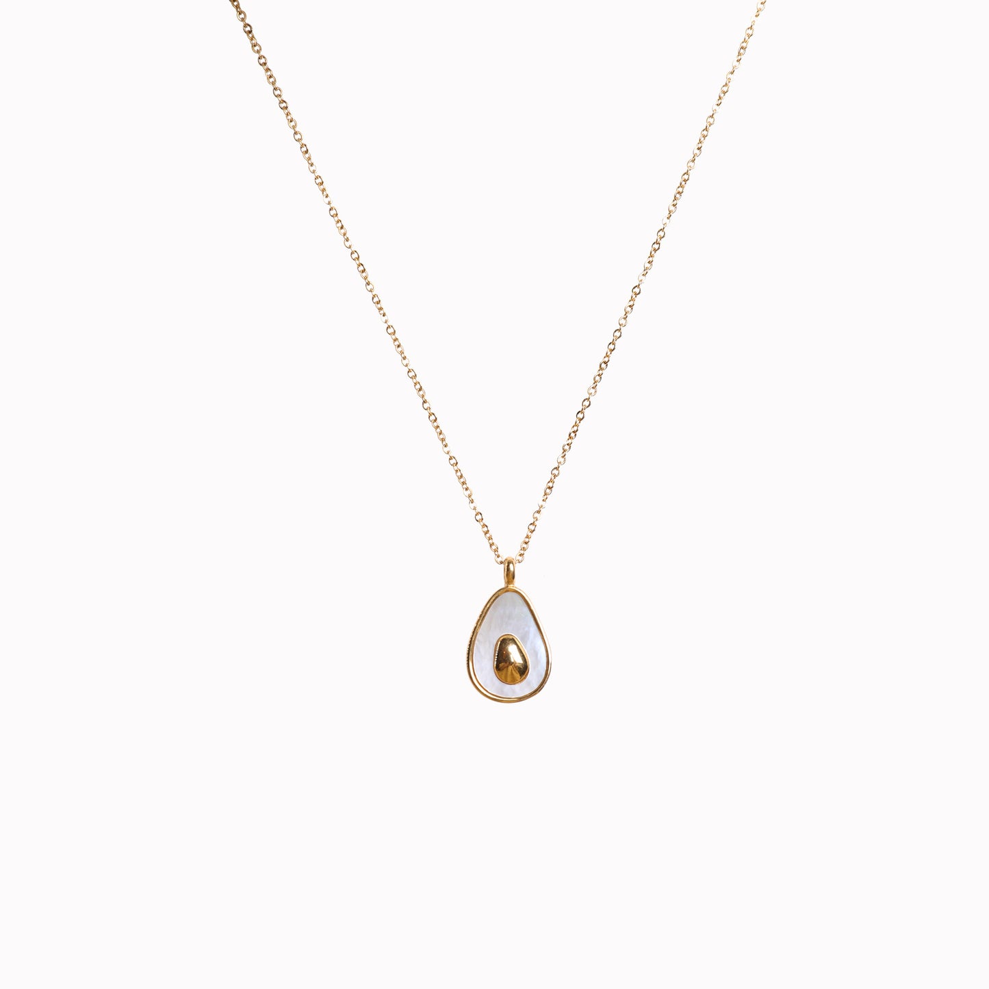 Golden Avocado Necklace