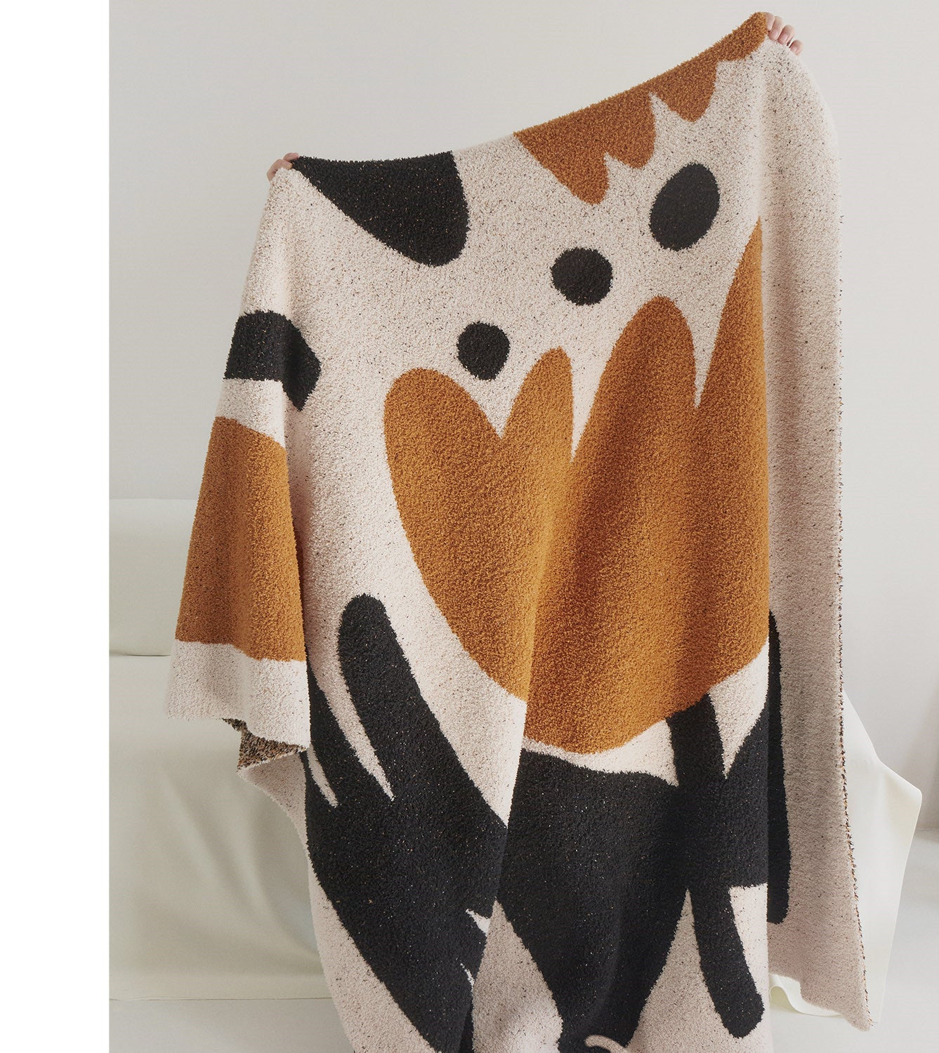 Orange Tulips Blanket