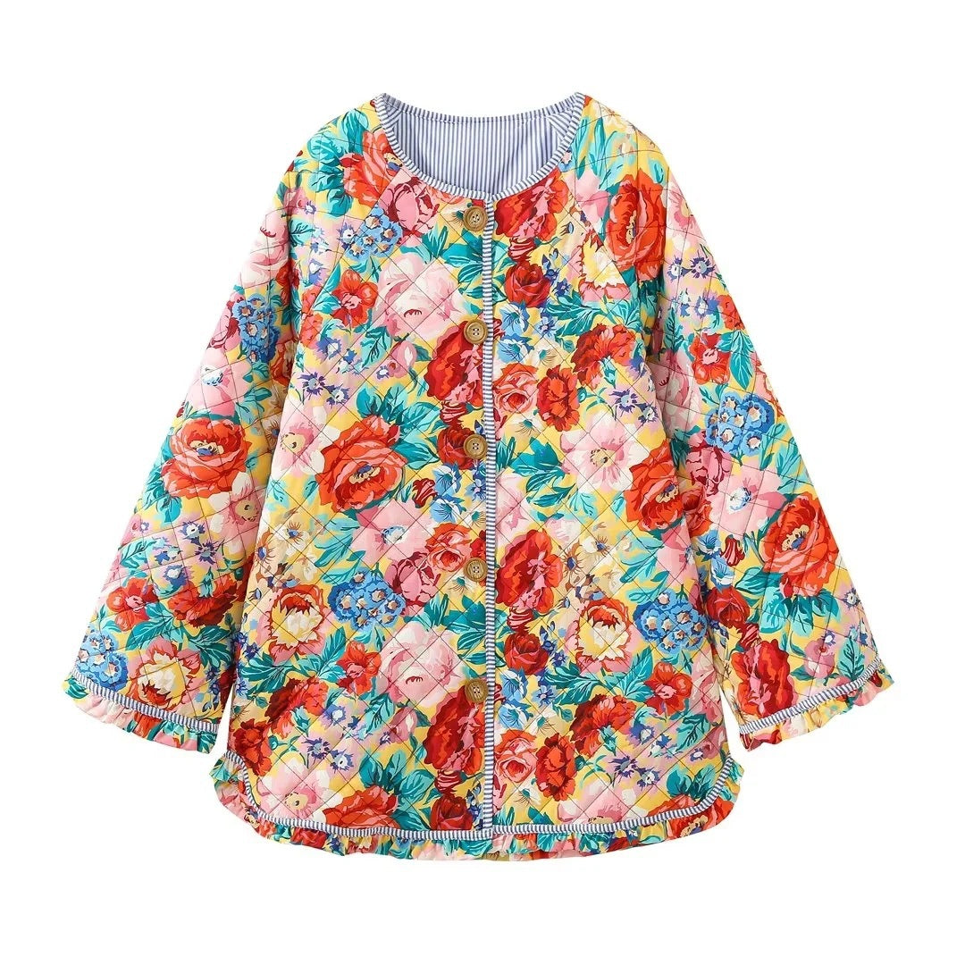 Everlasting Bloom Quilted Coat