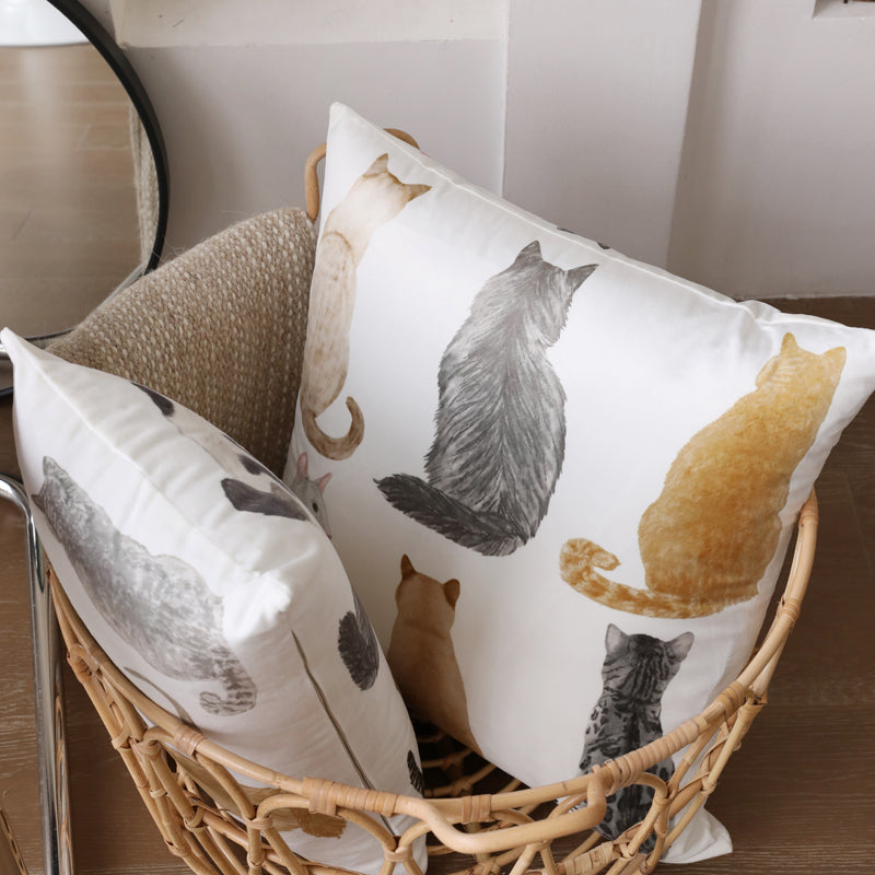 Kitty Cat Decorative Throw Pillow