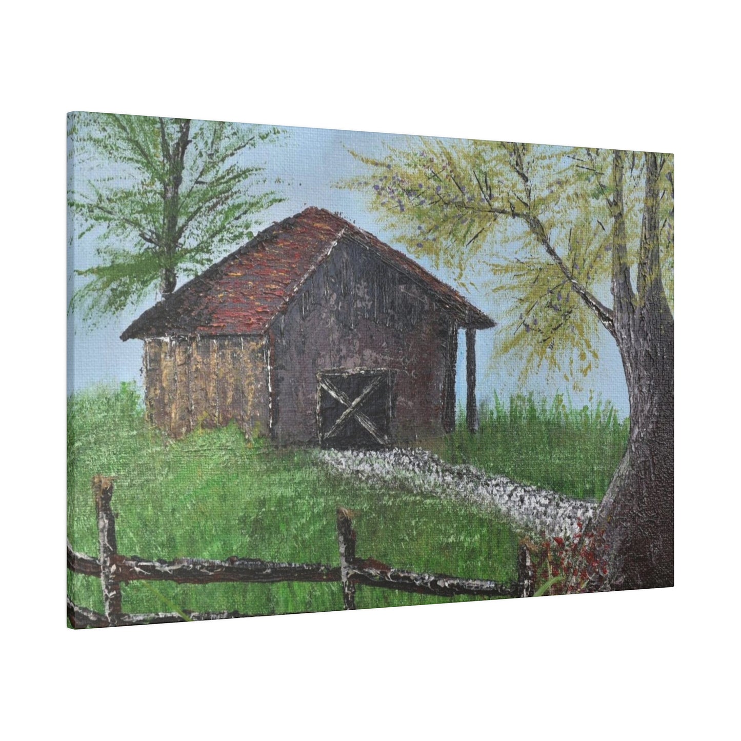 Ole Barn, Matte Canvas, Stretched, 0.75"