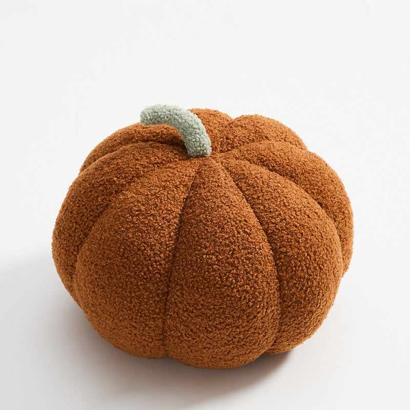 Cozy Plush Pumpkin Pillow