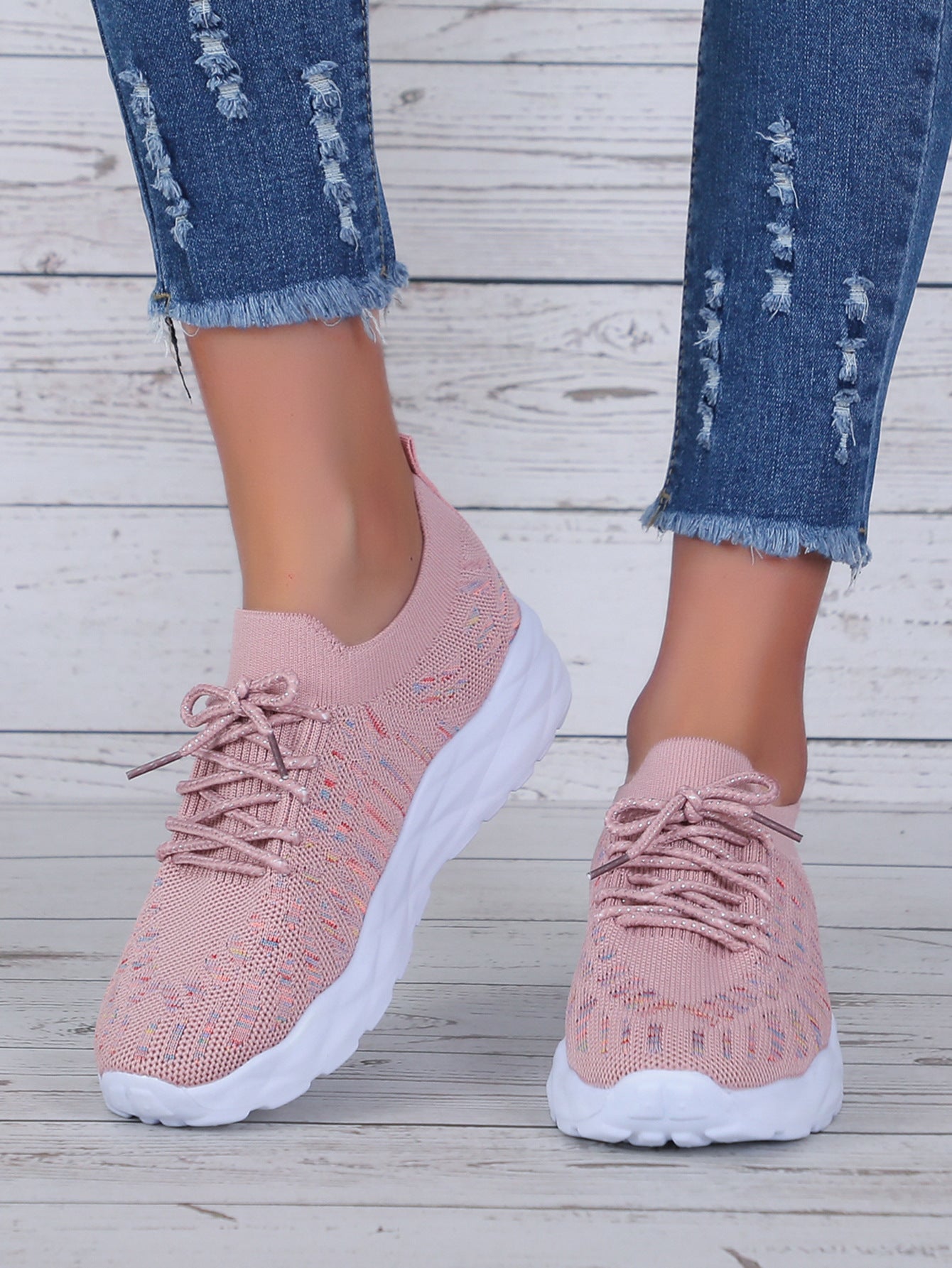 Multicolor Confetti Sneakers