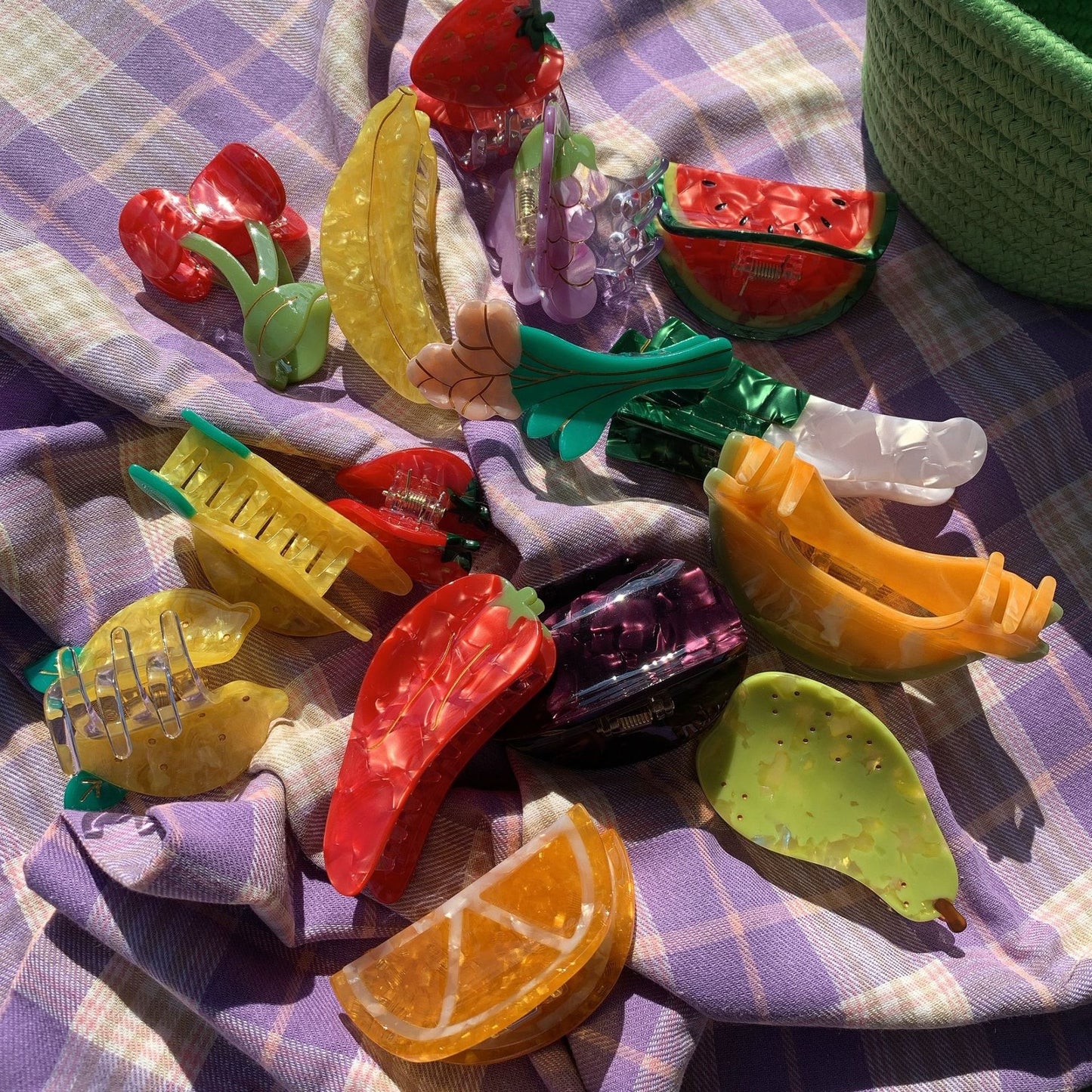 Fruity Claw Clips