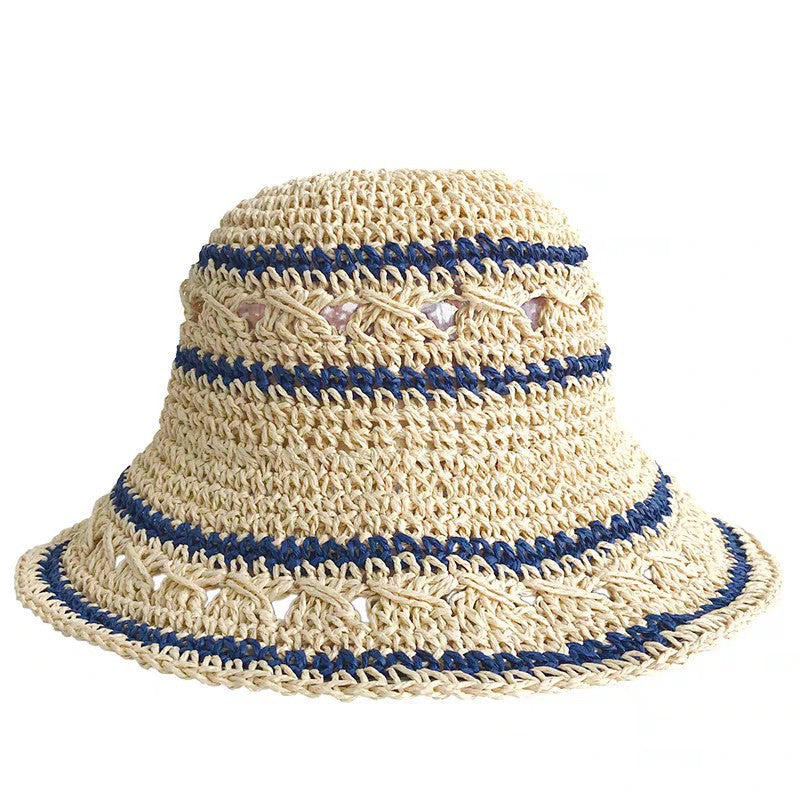 Straw Bucket Hat