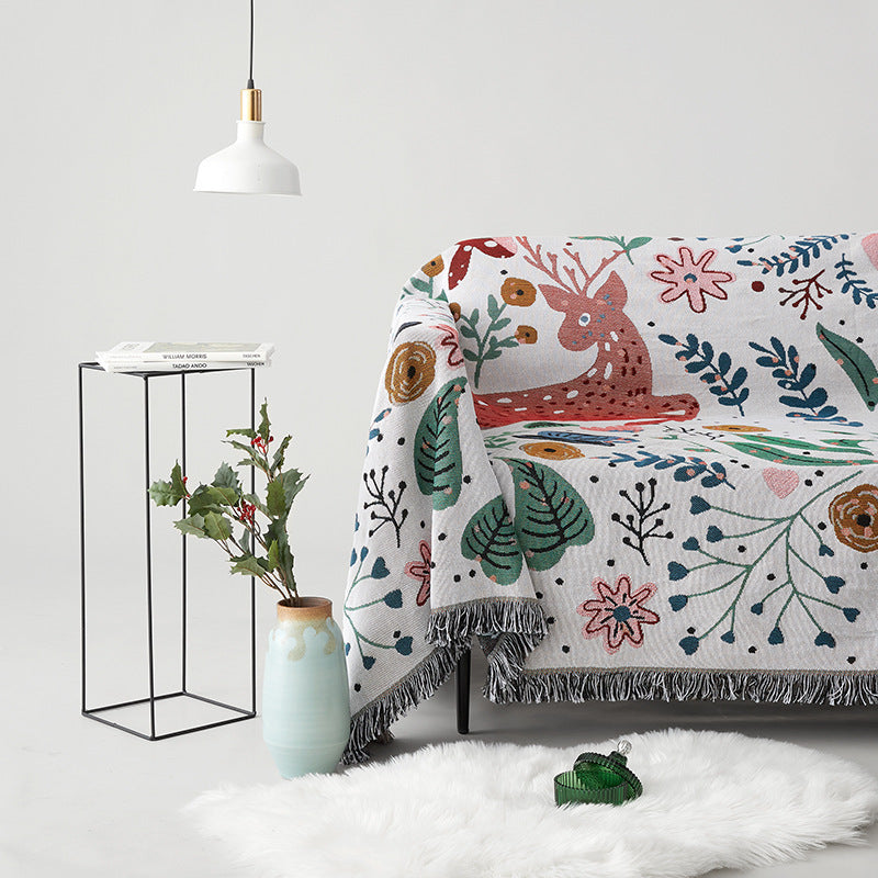 Whimsical Winter Frolic Blanket