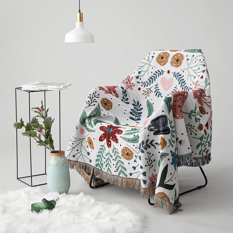 Whimsical Winter Frolic Blanket