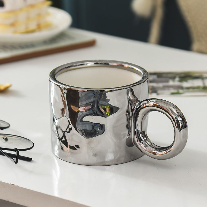 Dented Ombré Coffee Cup