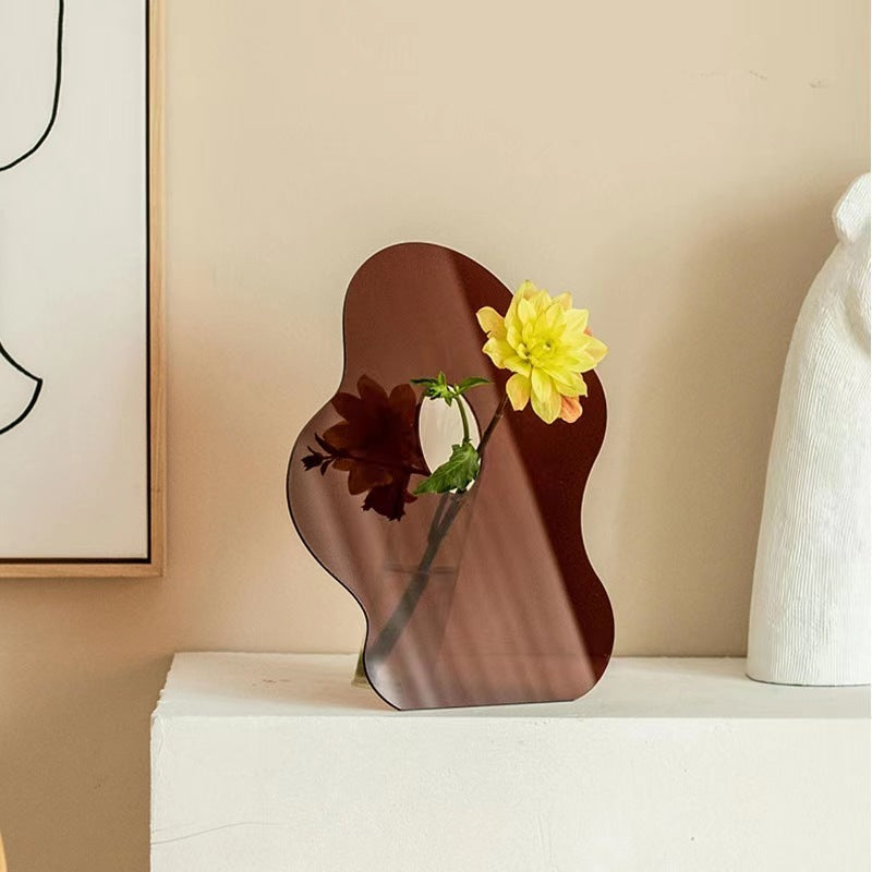Nordic Colored Acrylic Flower Vase
