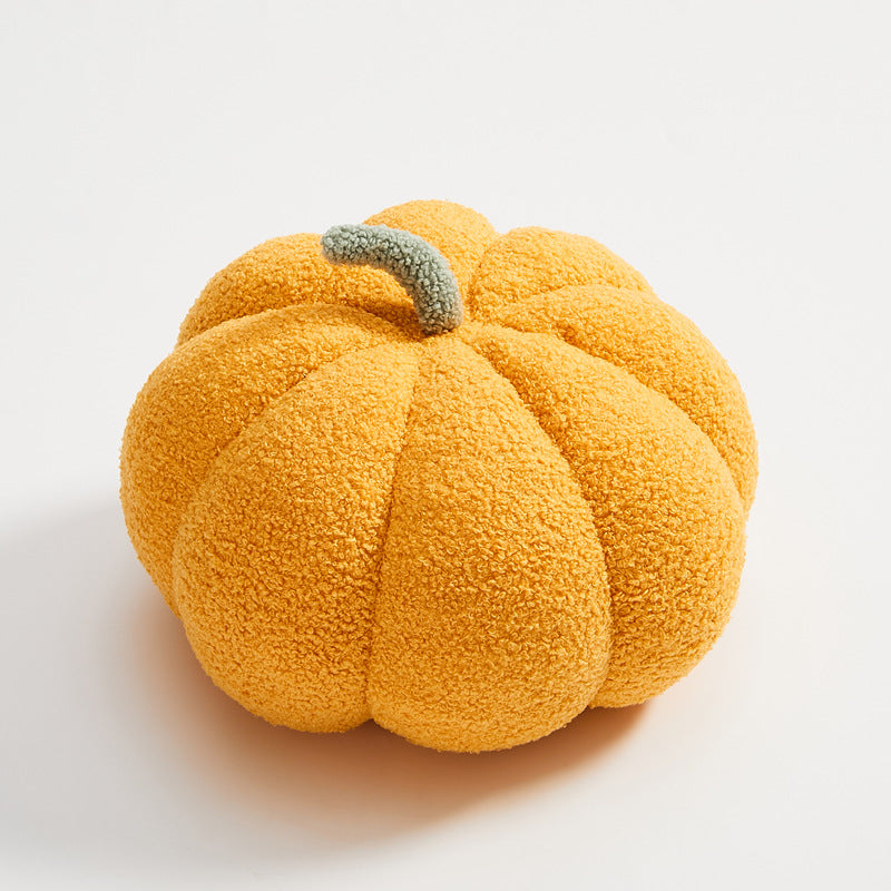 Cozy Plush Pumpkin Pillow
