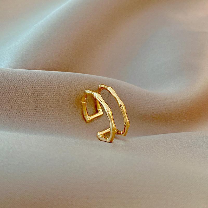 Gold Bamboo Ring