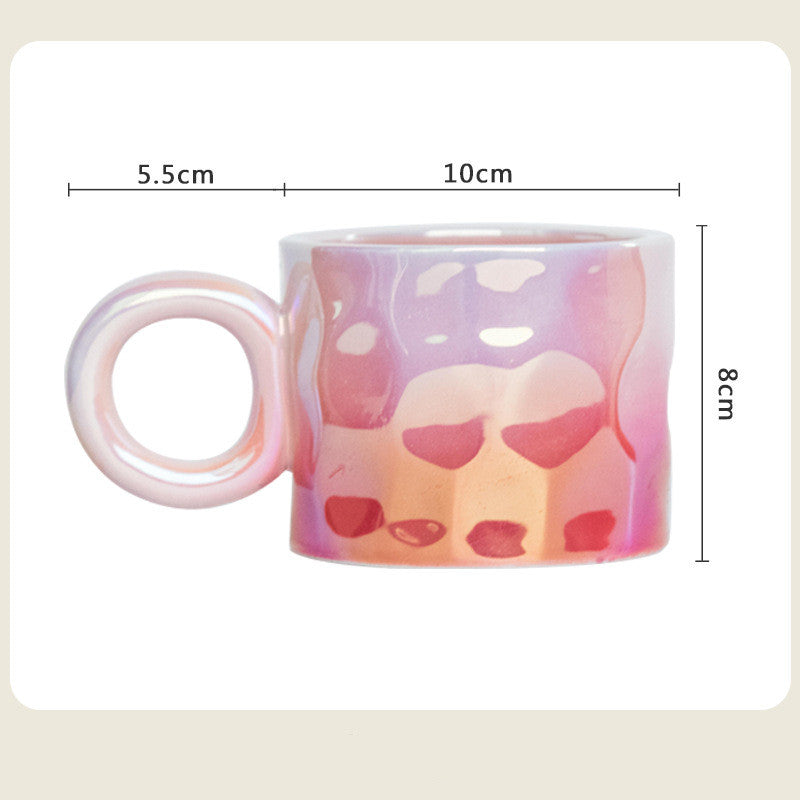 Dented Ombré Coffee Cup