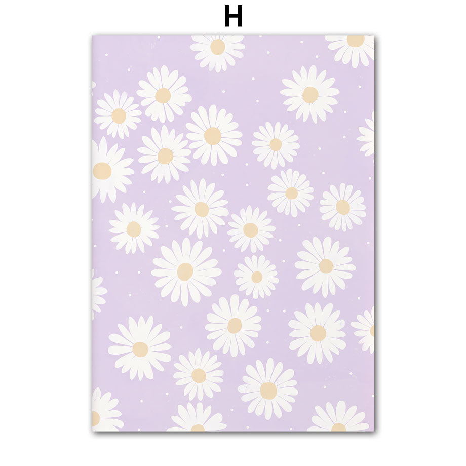 Flower Market on Canvas