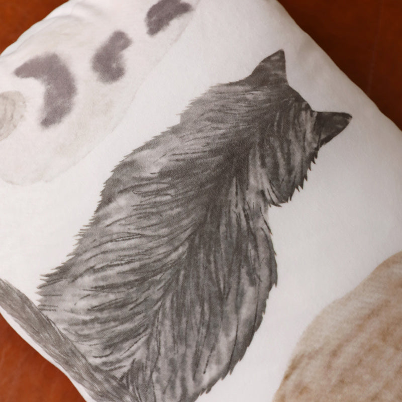 Kitty Cat Decorative Throw Pillow