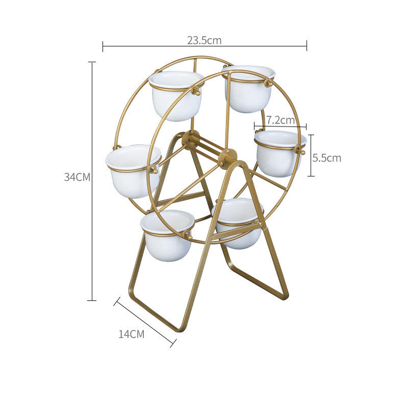 Ferris Wheel Flower Pots