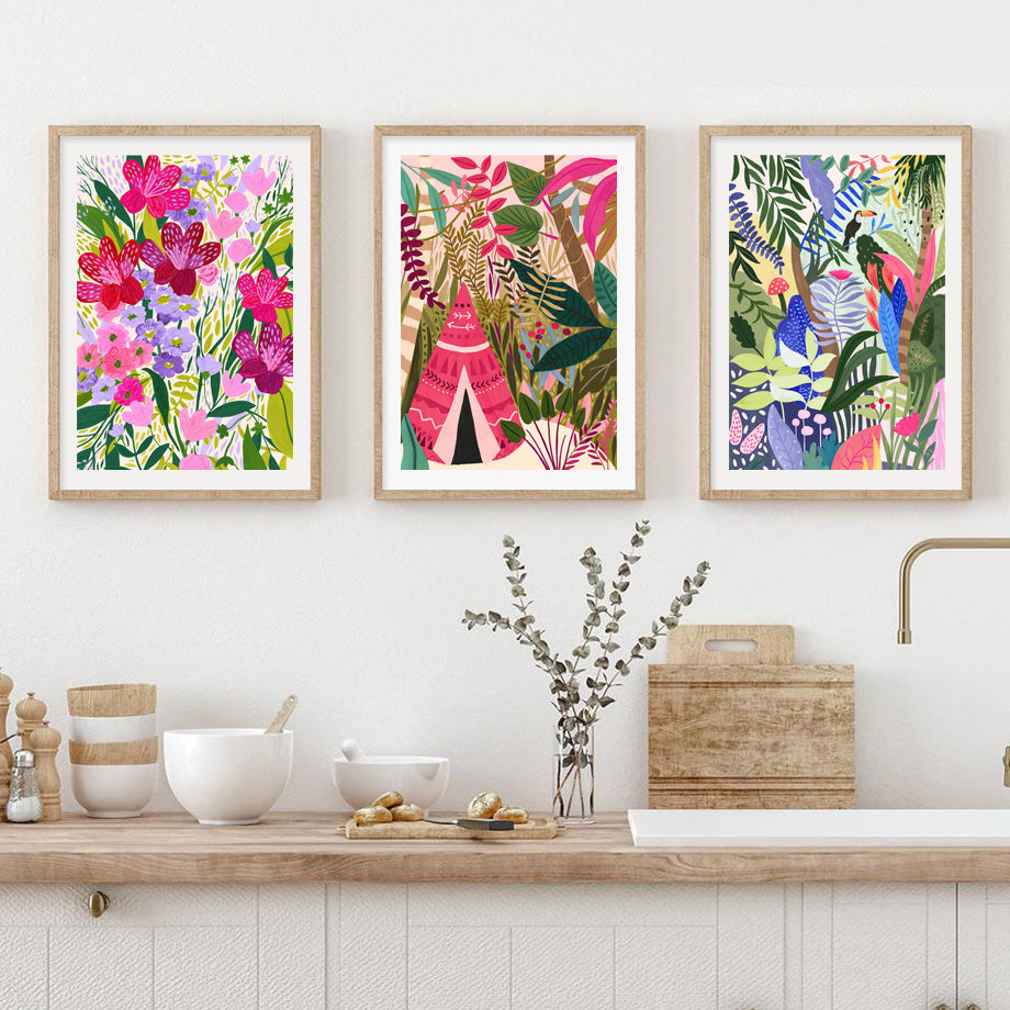 B. Jungle Dreams on Canvas