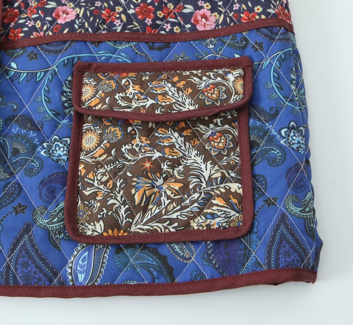 A Living Tapestry Quilted Coat