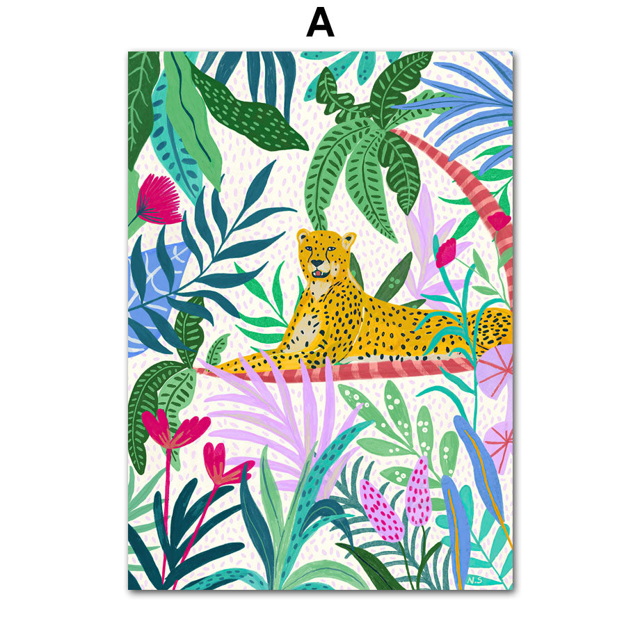 B. Jungle Dreams on Canvas