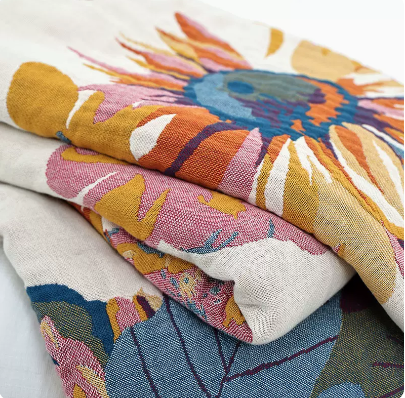 Botanical Bloom Blanket