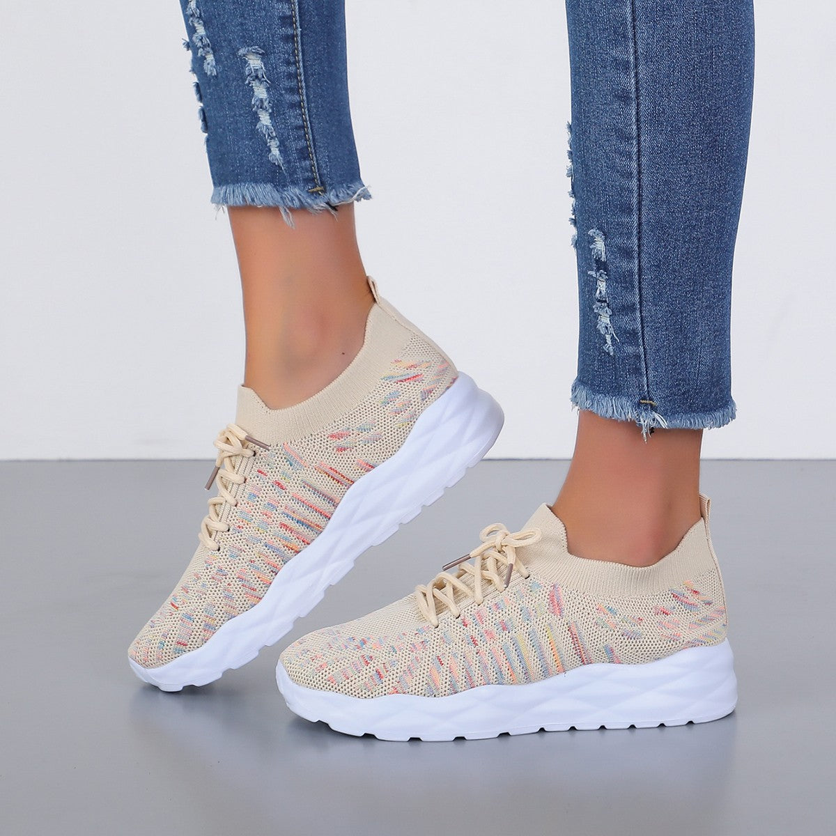 Multicolor Confetti Sneakers