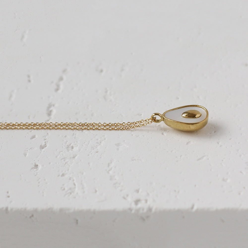 Golden Avocado Necklace