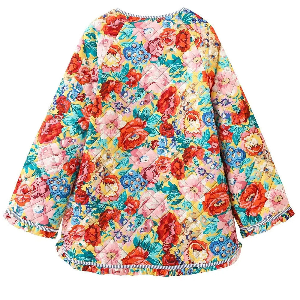 Everlasting Bloom Quilted Coat