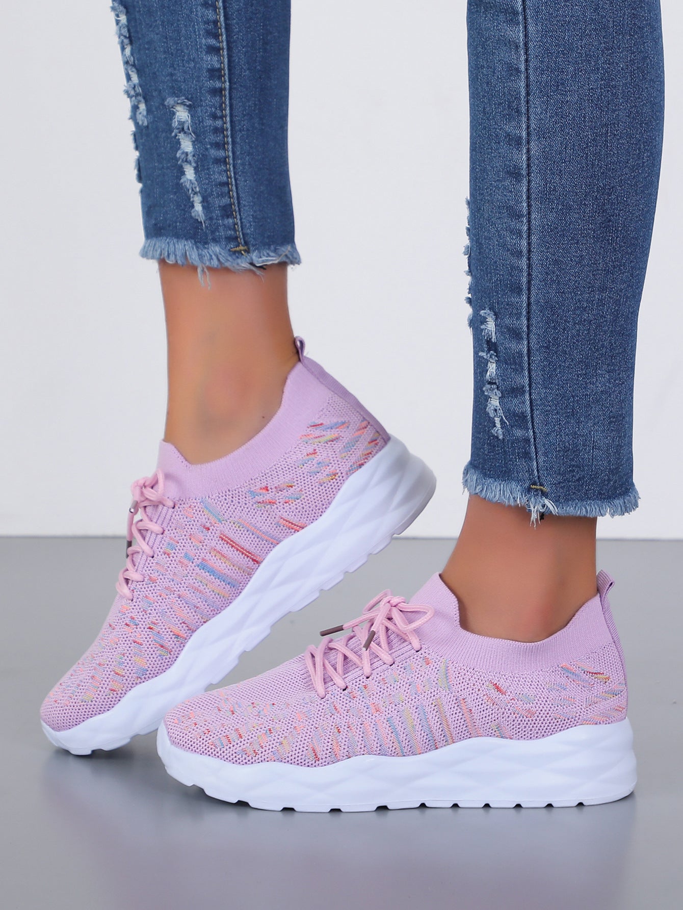 Multicolor Confetti Sneakers