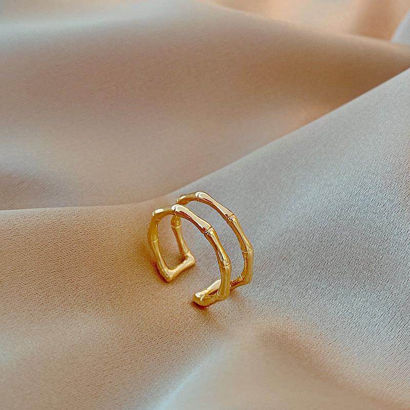 Gold Bamboo Ring