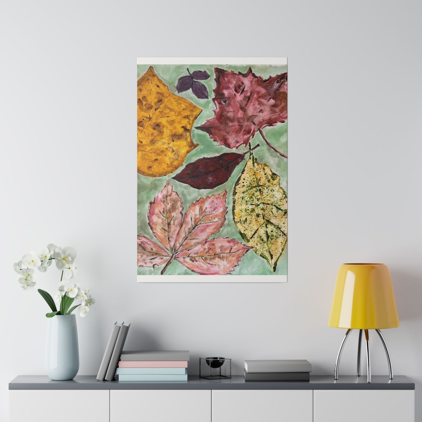 Fall Leaves, Matte Canvas, Stretched, 0.75"