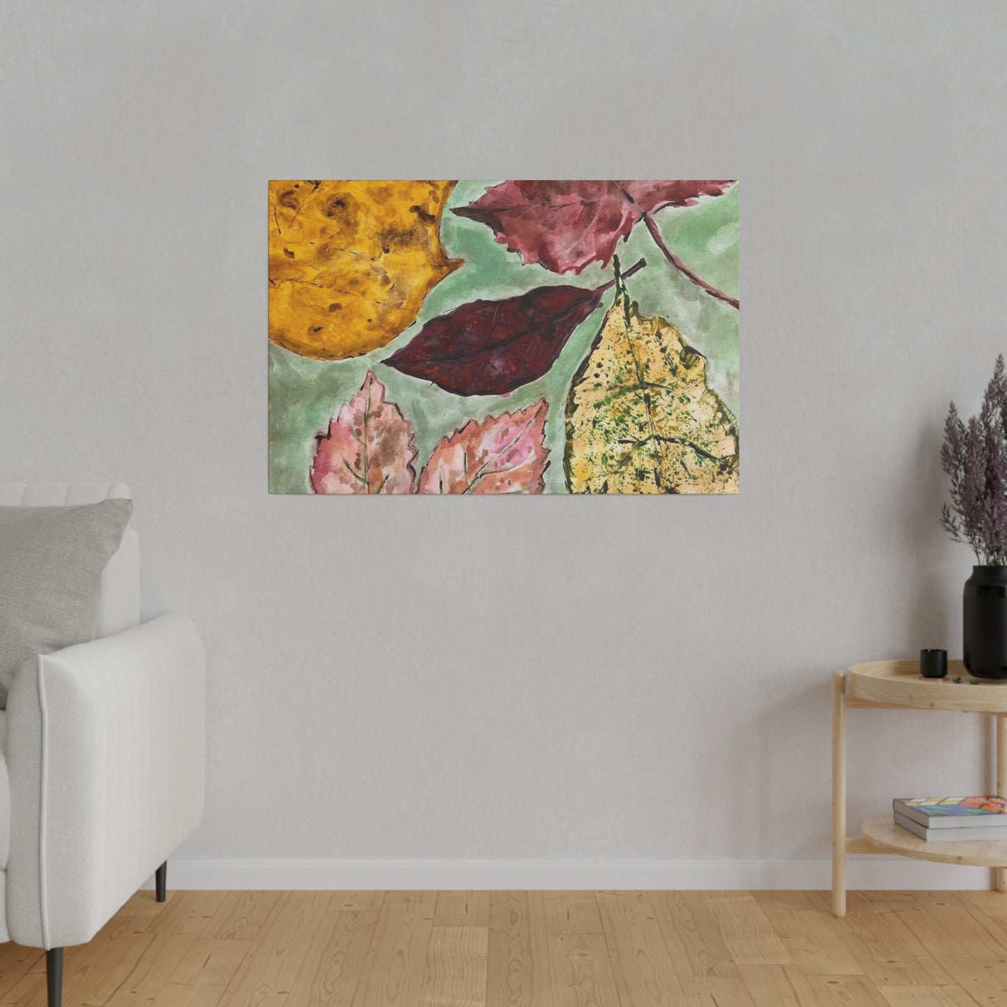 Fall Leaves, Matte Canvas, Stretched, 0.75"
